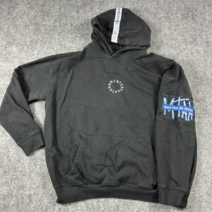 UNINTERRUPTED Hoodie Mens Large Black More Than‎ An Athlete Fleece Pullover MTTA